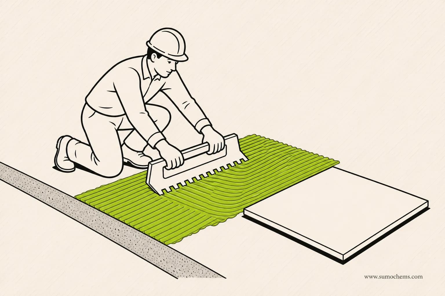 GS02_cover How to use SUMO S02 Tile & Stone Adhesive (vitrified floor tiles)