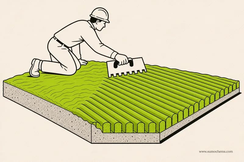 GS03_step04_deep-comb Comb a deep bed on the substrate