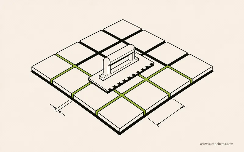 How much grout do I need — SUMO knowledge illustration How Much Grout Do I Need? The Formula, the Numbers, and What Moves Them