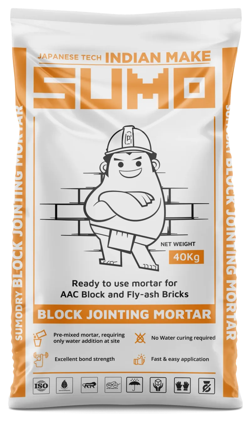 SUMO Block Jointing Mortar — SUMODRY Block Jointing Mortar