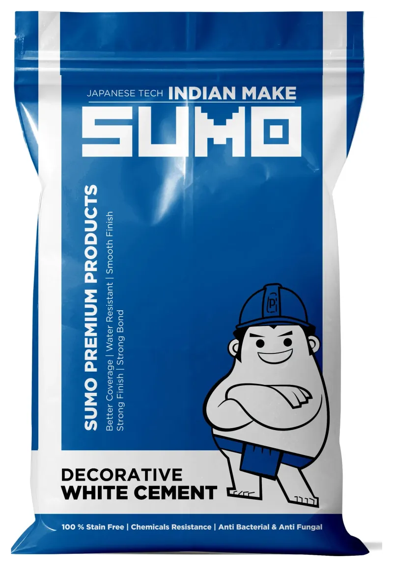 SUMO Decorative White Cement — SUMODRY Decorative White Cement
