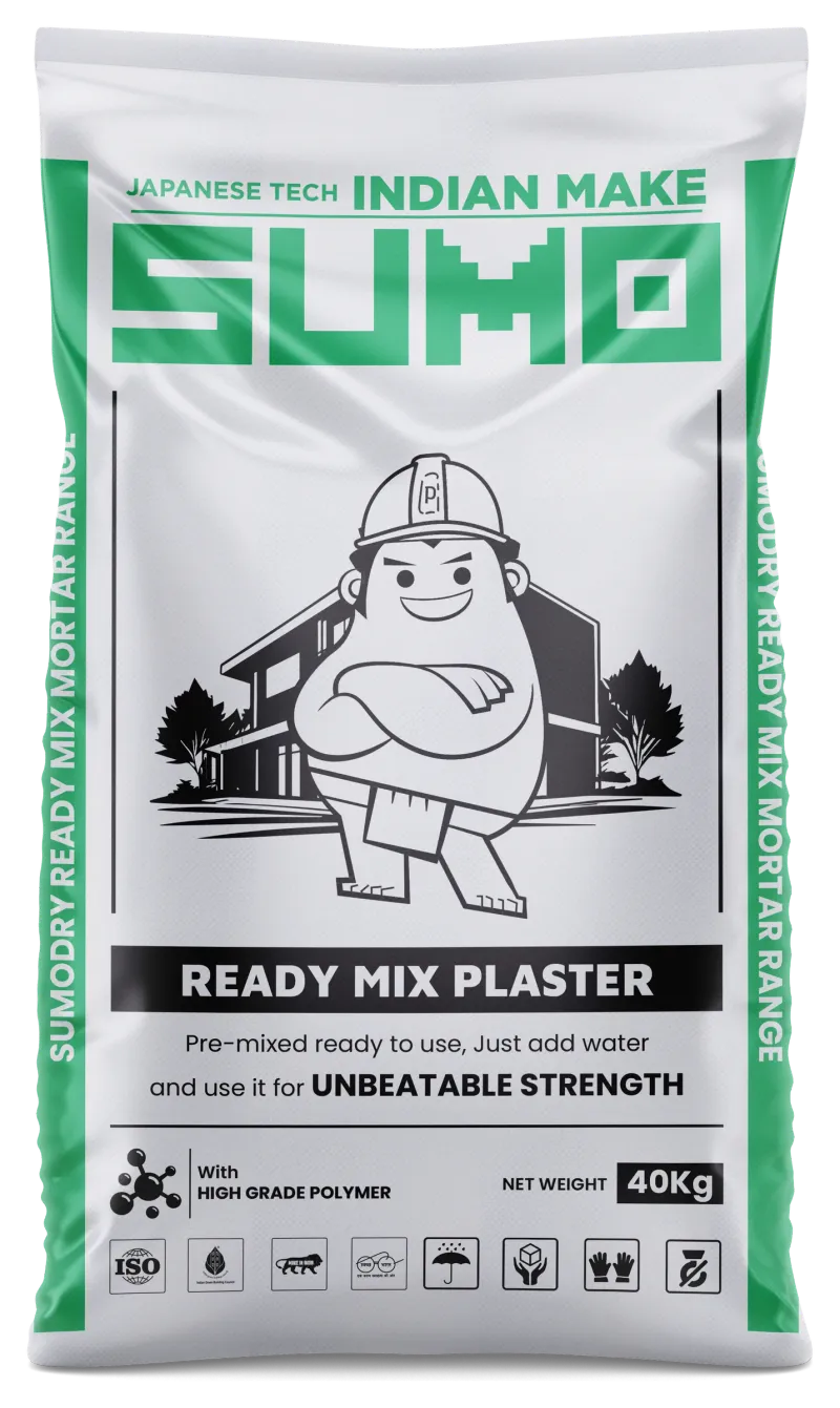 SUMO Ready Mix Plaster — SUMODRY Ready Mix Plaster
