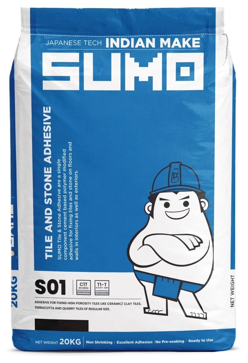 SUMO S01 Tile & Stone Adhesive — SUMOTILE S01 Tile & Stone Adhesive