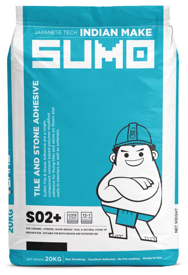 SUMO S02 Plus Tile & Stone Adhesive — SUMOTILE S02 Plus Tile & Stone Adhesive