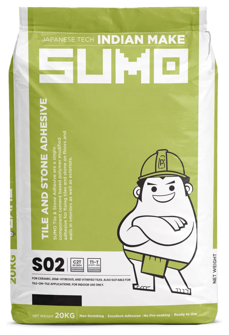 SUMO S02 Tile & Stone Adhesive — SUMOTILE S02 Tile & Stone Adhesive