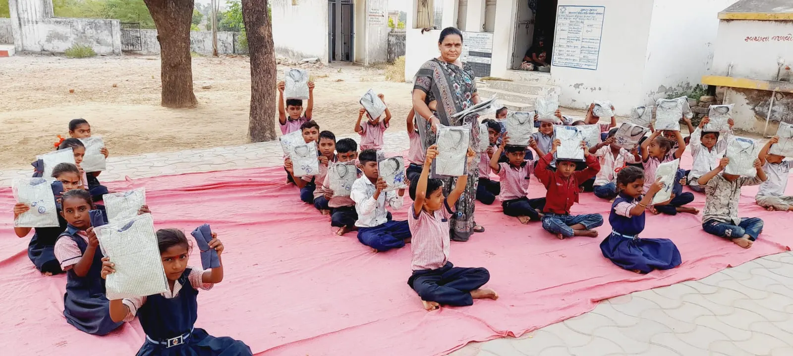 SUMO education initiative — school in Jesungpura, Palanpur