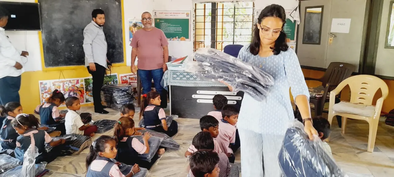 SUMO education initiative — school in Jesungpura, Palanpur