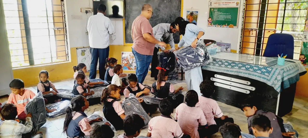 SUMO education initiative — school in Jesungpura, Palanpur