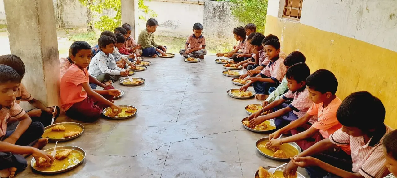 SUMO education initiative — school in Jesungpura, Palanpur