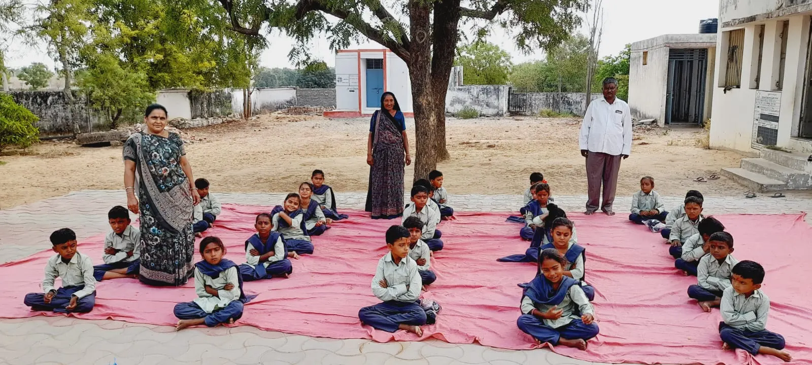 SUMO education initiative — school in Jesungpura, Palanpur