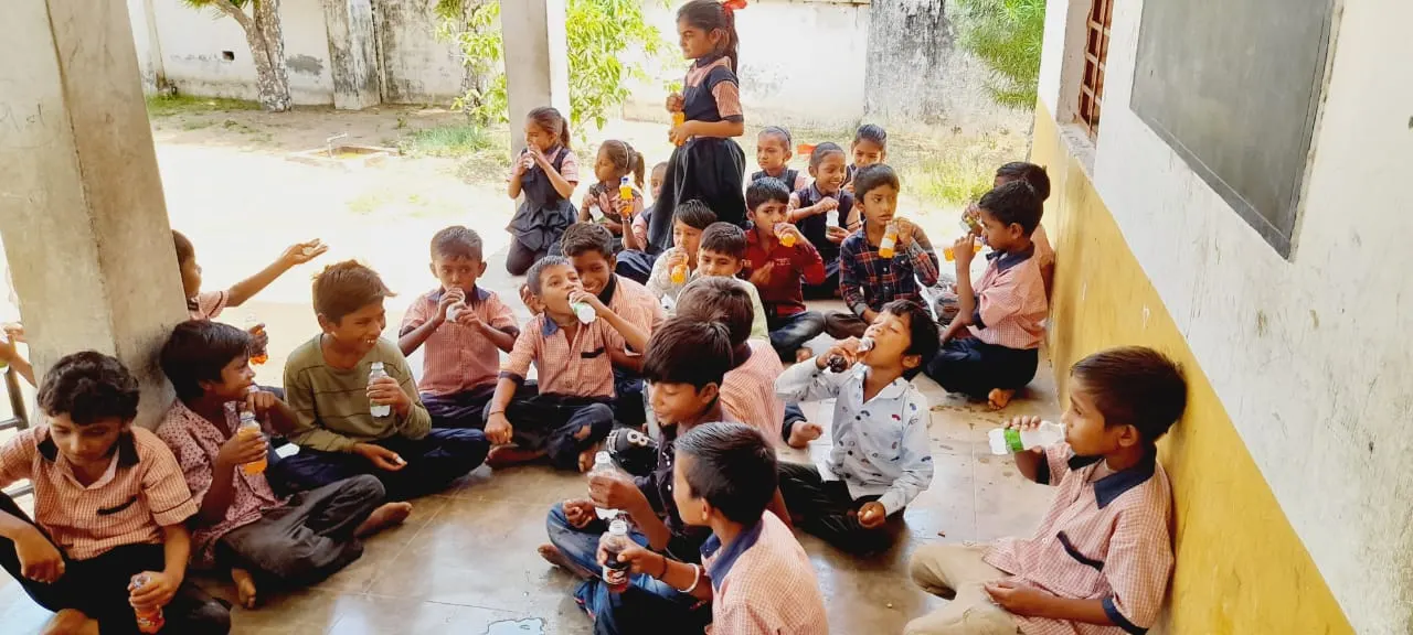 SUMO education initiative — school in Jesungpura, Palanpur